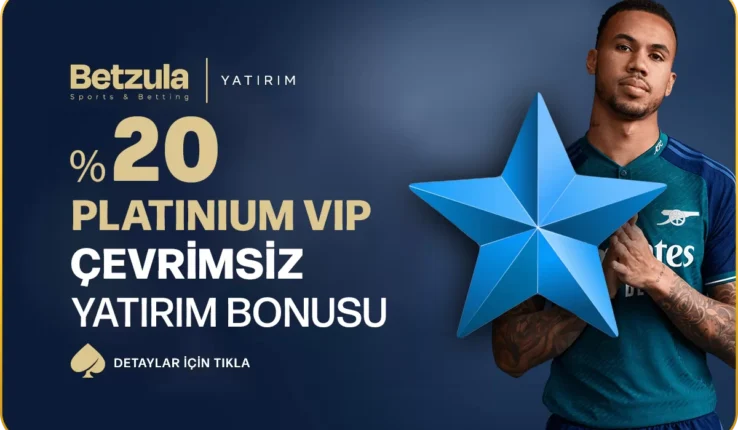 Betzula VIP Avantajları: %20 Çevrimsiz Bonus